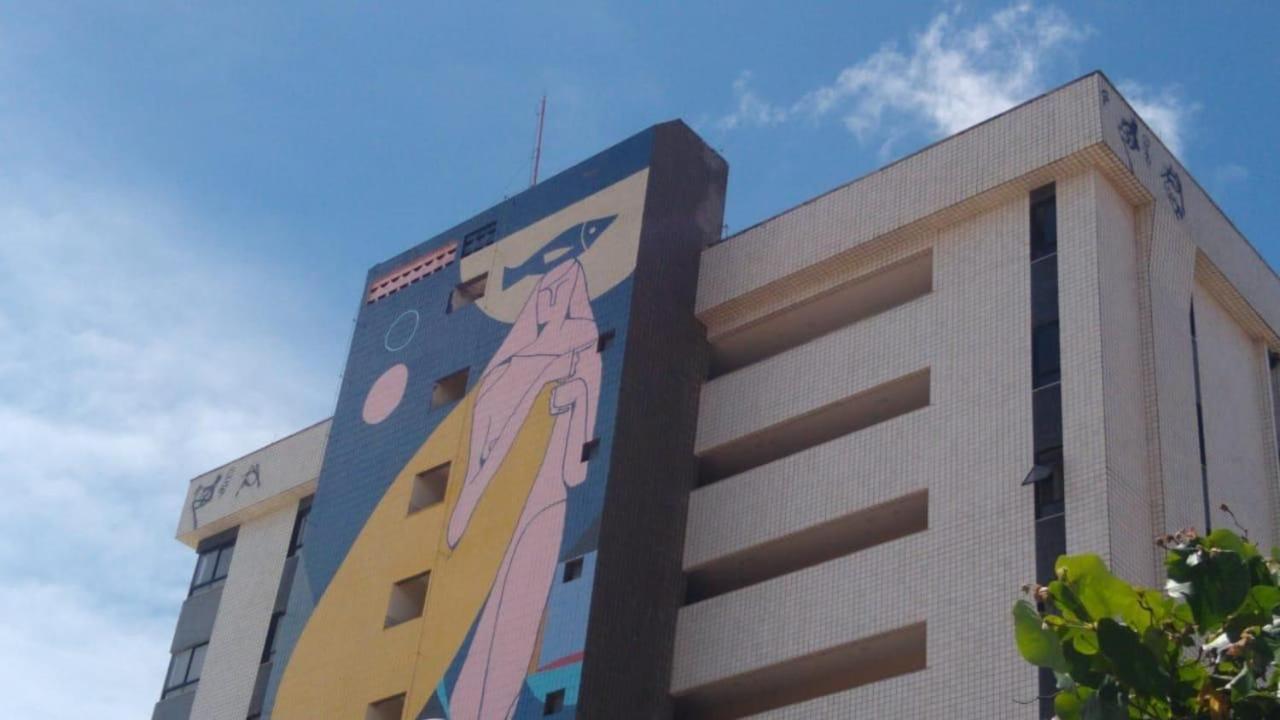 102 Lindo Flat Mobiliado Na Praia De Iracema フォルタレザ エクステリア 写真