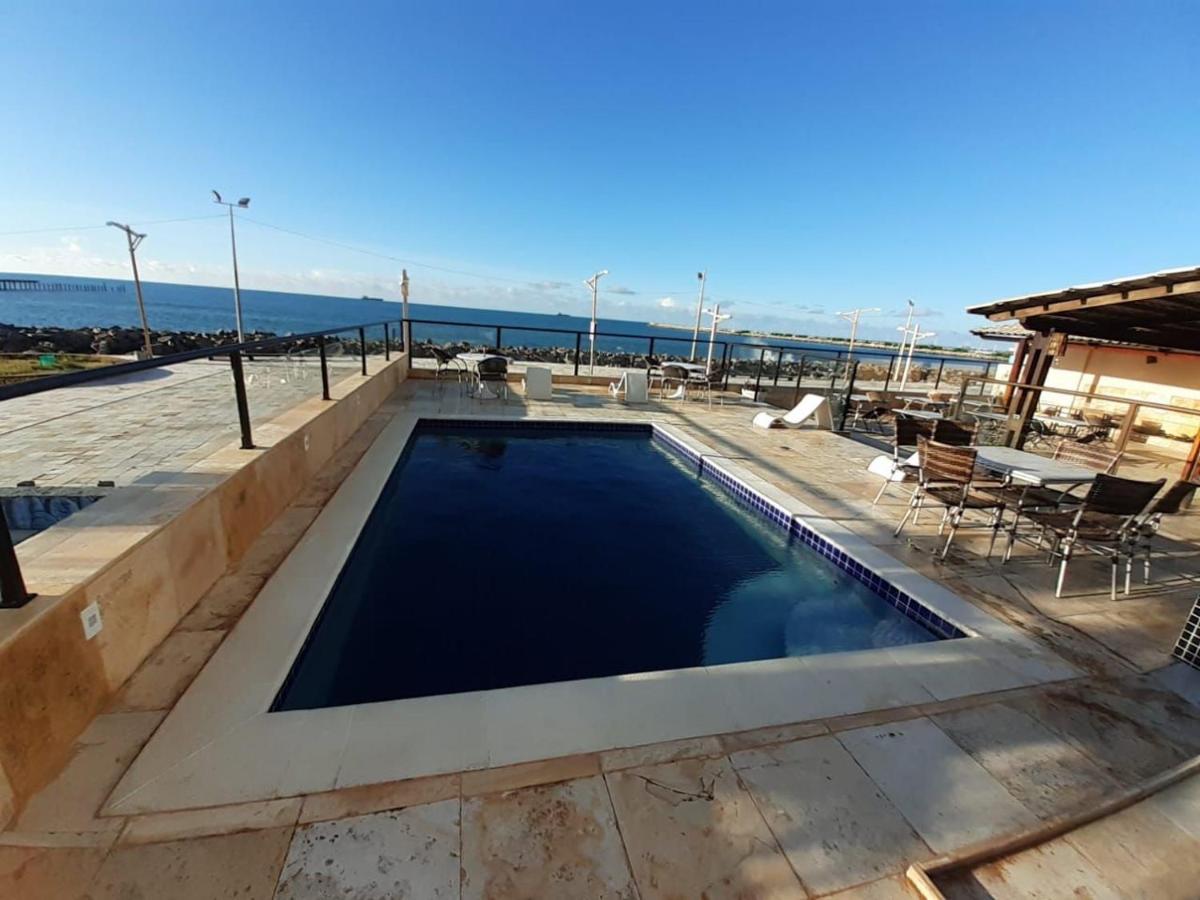 102 Lindo Flat Mobiliado Na Praia De Iracema フォルタレザ エクステリア 写真